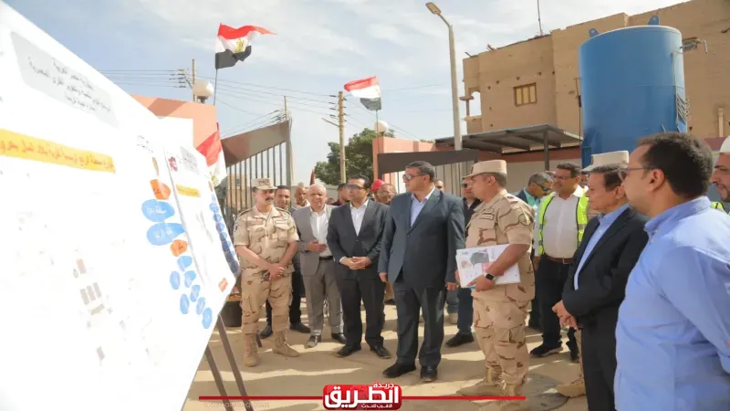 محافظ قنا يفتتح عدد من مشروعات ”حياة كريمة” للبنية التحتية بقطاع الصرف الصحي بأبوتشت