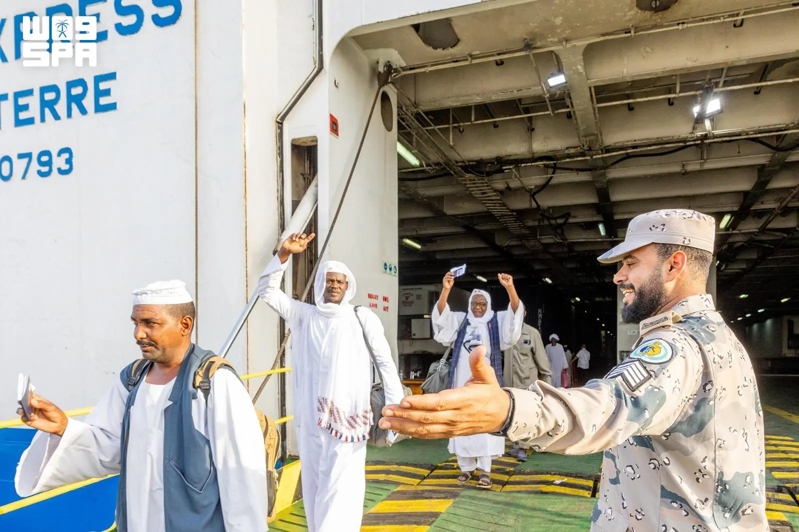 حرس الحدود يواصل استقبال ضيوف الرحمن القادمين عبر ...