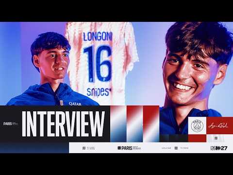 Alessandro Longoni – His first words as a Parisian! 💬🔴🔵