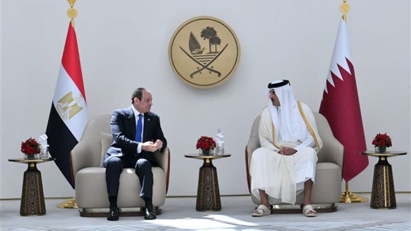 السيسي يؤكد لأمير قطر إدانة الاعتداءات الإيرانية وتضامن مصر مع الدوحة