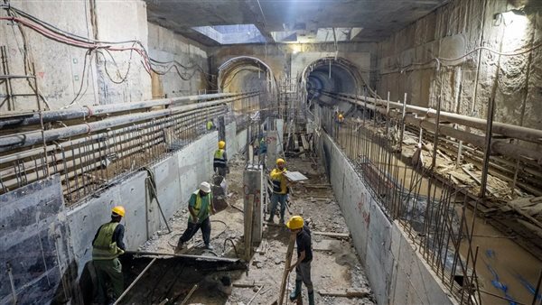 شاهد أحدث تصوير لـ مترو الخط الرابع