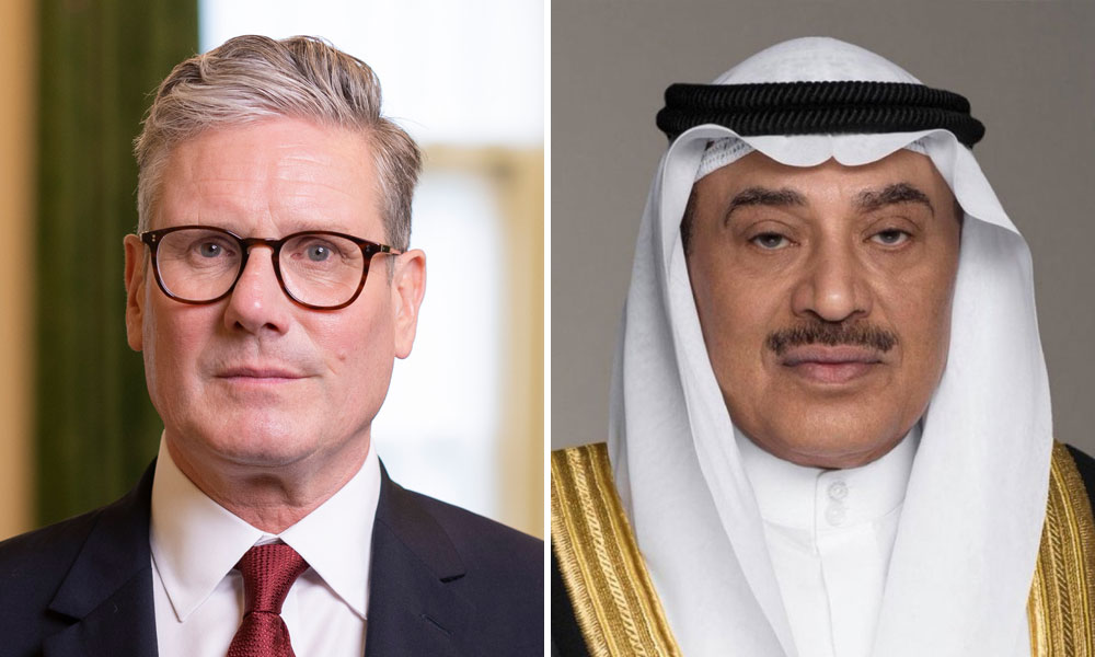 سمو ولي العهد يتلقى اتصالا من رئيس وزراء المملكة المتحدة أدان خلاله الهجمات الإيرانية على دولة الكويت