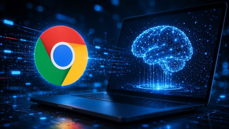 كروم يثبت نموذج ذكاء اصطناعي على جهازك دون علمك
