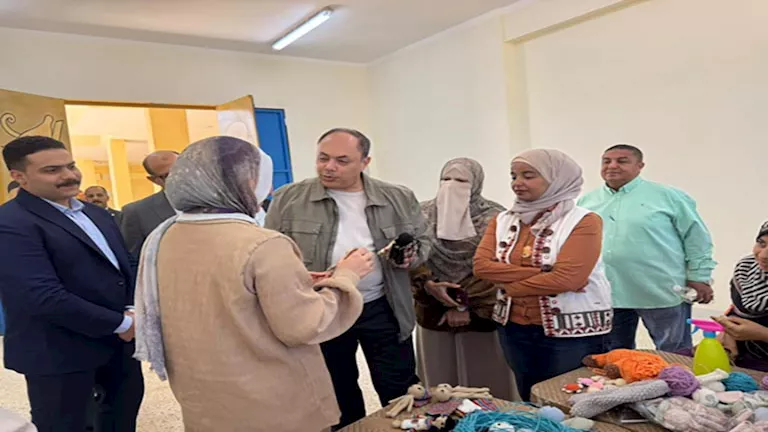 رئيس هيئة تنمية الصعيد يتفقد مشروعات بني سويف لمتابعة التنفيذ