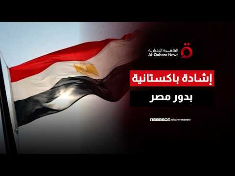 رئيس وزراء باكستان: أشكر الرئيس المصري على جهوده في دعم وقف إطلاق النار