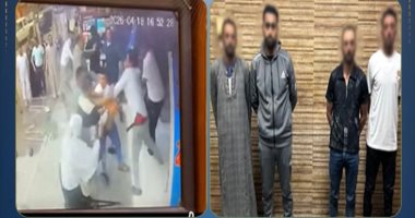 بسب ركنة أمام المحل.. معركة بالأيدي بين 4 أشخاص تثير الذعر في الفيوم