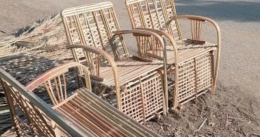 صناعة الجريد فى سوهاج.. حرفة صعيدية تتحدى الزمن وتنافس البلاستيك والخشب