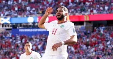 المغرب يتقدم على إسكتلندا بهدف صيباري في الشوط الأول بكأس العالم 2026