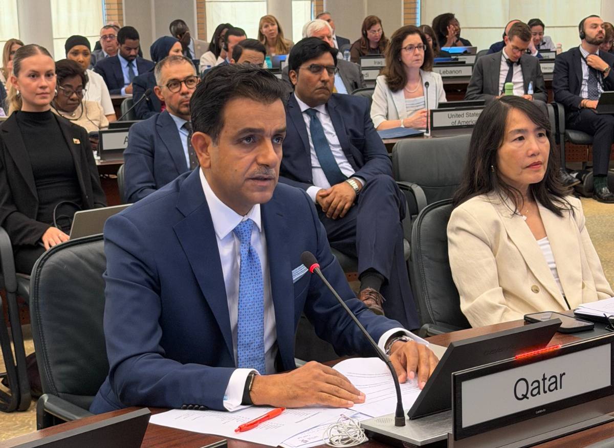‫ المجلس التنفيذي لمنظمة حظر الأسلحة الكيميائية يعتمد مشروع القرار القطري لإعادة حقوق وامتيازات سوريا