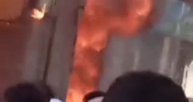 حريق يلتهم مخزن في الفلكي السيوف الإسكندرية للمرة الثانية