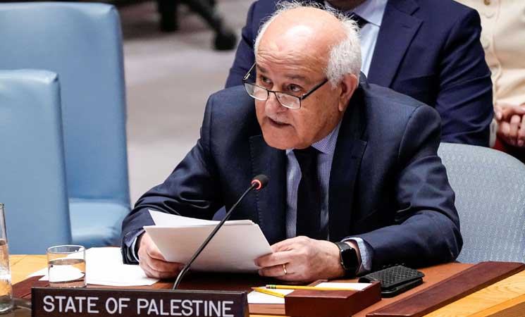 فلسطين تطالب مجلس الأمن بمحاسبة إسرائيل على انتهاكات جنسية
