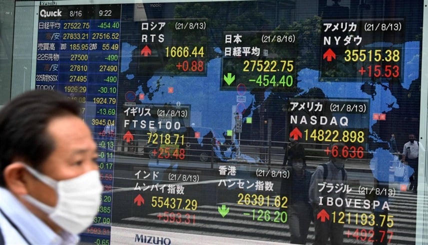 مؤشر نيكي الياباني يهبط بعد خسائر وول ستريت وسوفت بنك