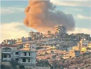 مقتل 6 أشخاص وإصابة 22 آخرين في غارة للاحتلال الإسرائيلي على مركز طبي جنوب لبنان