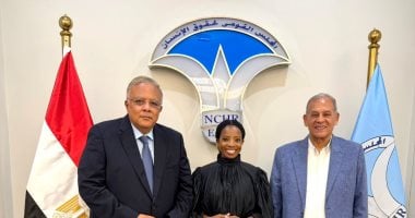رئيس القومي لحقوق الإنسان يستقبل أمين مظالم جنوب أفريقيا في أول زيارة لمصر