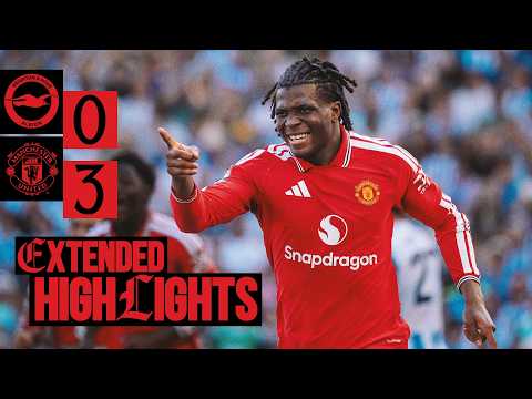 Finishing In Style 🤩 | Brighton v Man Utd