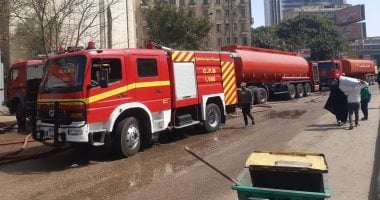 إخماد حريق داخل شقة سكنية فى الوراق دون إصابات