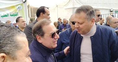 رئيس لجنة الطاقة بمجلس النواب يدلى بصوته فى جولة إعادة انتخابات نقيب المهندسين