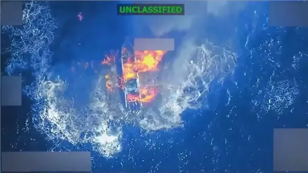 مقتل 3 بحارة باستهداف أمريكي لسفينة في المحيط الهادئ (فيديو)