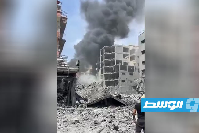 13 جريحا من طاقم مستشفى جراء غارة إسرائيلية على مدينة صور اللبنانية