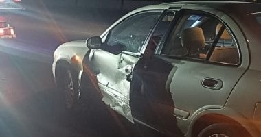 ملابسات حادث تصادم سيارة الإعلامية بسمة وهبة بمحور 26 يوليو