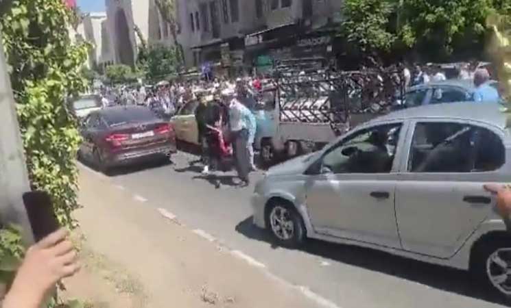 4 قتلى و10 جرحى في انفجار داخل مقهى قرب القصر العدلي في دمشق- (فيديو)