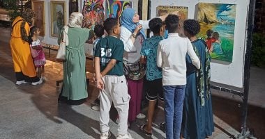 محافظ أسوان يفتتح مبادرة شارع الفن بميدان المحطة