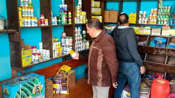 حملة رقابية على محلات المبيدات لضمان جودة المحاصيل ببني سويف