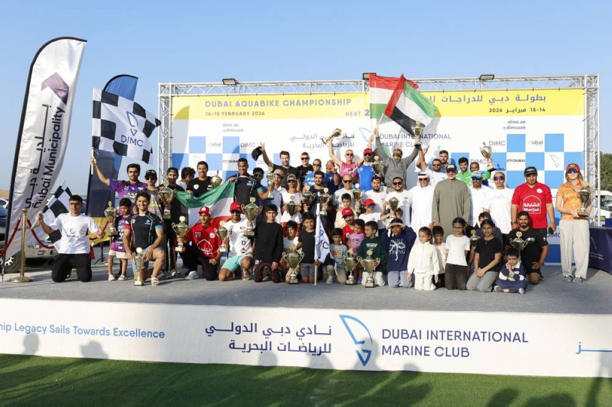 تفوق إماراتي في الجولة الثانية من سباق دبي للدراجات المائية