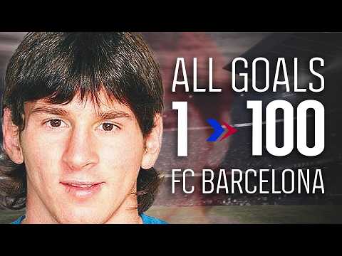 ALL LEO MESSI GOALS | PART 1: GOALS 1–100