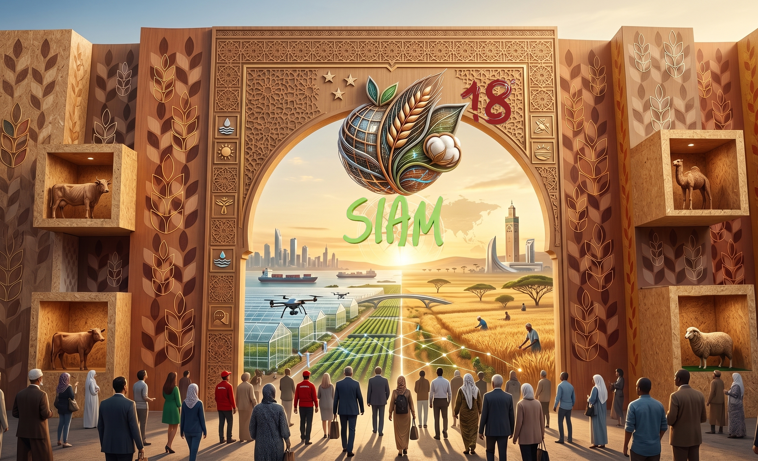 من SIAM إلى المونديال.. حينما يتحول معرض الفلاحة إلى منصة رائدة ترفرف منها راية المغرب في العالم