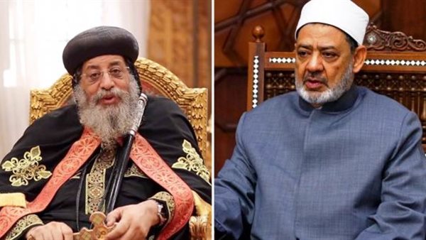 قداسة البابا تواضروس يطمئن هاتفيا على شيخ الأزهر بعد تعرضه لوعكة صحية