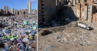 محافظة الإسكندرية تزيل 4 بؤر فرز مخلفات أراضى فضاء داخل الكتل السكنية