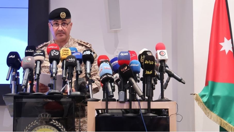 الجيش: إيران استهدفت الأردن منذ بدء الحرب بـ 281 صاروخا ومسيرة اعترضنا 261 منها