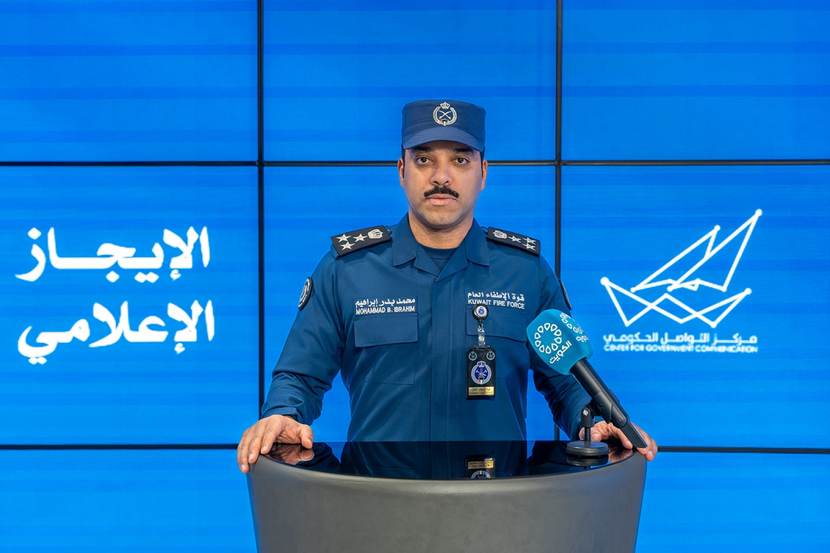 «الإطفاء»: التعامل مع 90 بلاغاً غير اعتيادي منذ بداية العدوان الإيراني الآثم