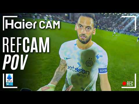 HAIER CAM | REF CAM POV: You Are The Referee in Como-Inter