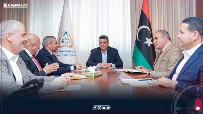 ديوان المحاسبة ووزارة التعليم العالي بحكومة الدبيبة يبحثان ملف الإيفاد المجمد