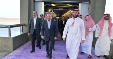 الرئيس السيسى يهنئ ولي العهد السعودي بمناسبة الاحتفال بذكرى يوم التأسيس للمملكة