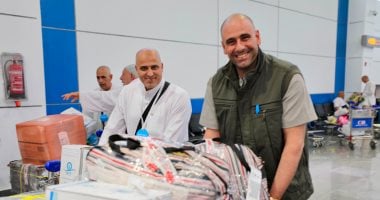 مطار القاهرة يواصل استقبال ضيوف الرحمن العائدين من الأراضي المقدسة