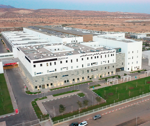 ستيني ينهي حياته بالقفز من الطابق الثاني بمستشفى أكادير الجامعي