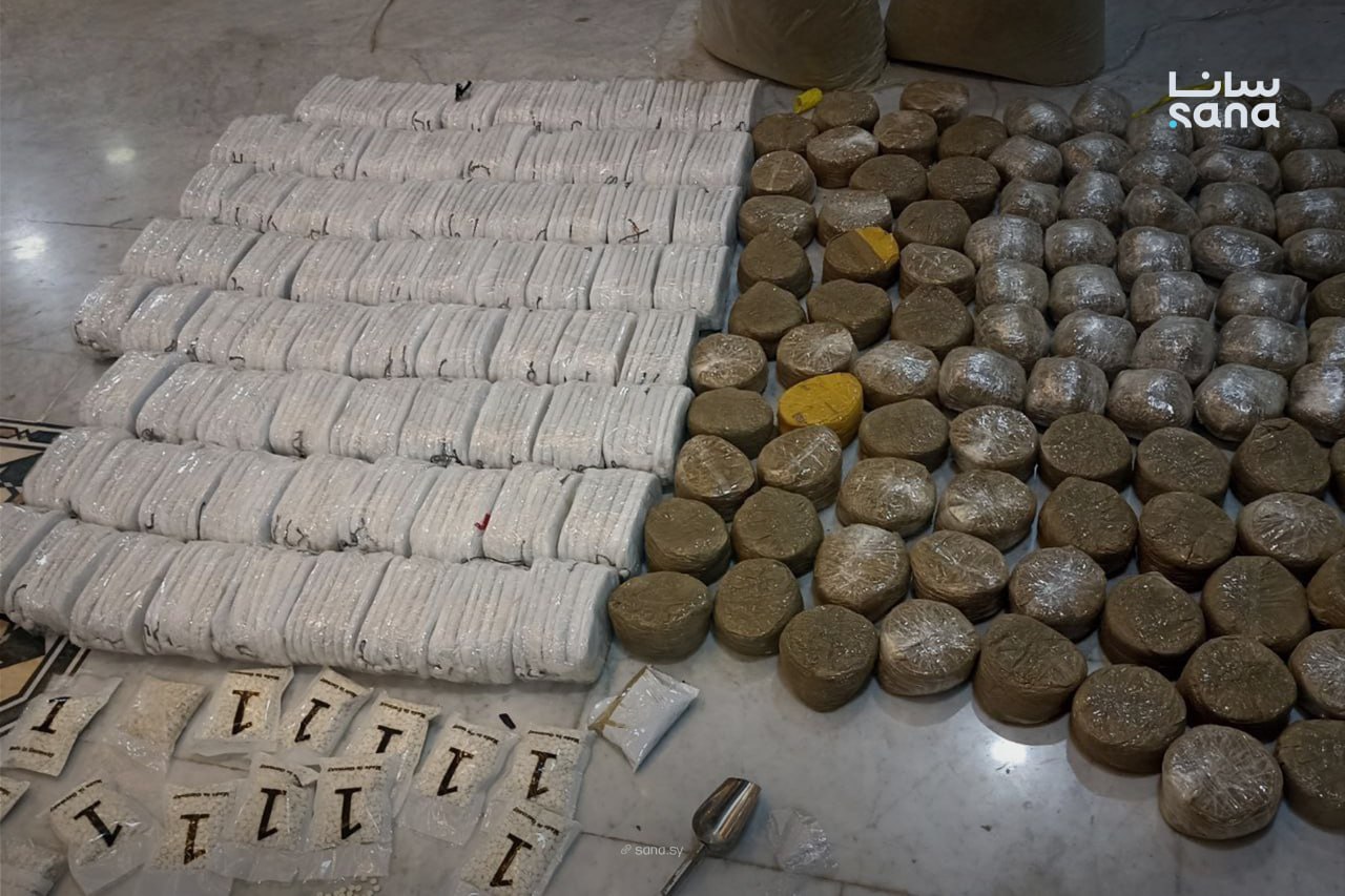 حرس الحدود يحبط محاولة تهريب مواد مخدرة على الحدود السورية اللبنانية