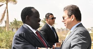 رئيس المخابرات العامة يبحث مع وفد جنوب السودان تطورات الأوضاع وملف مياه النيل