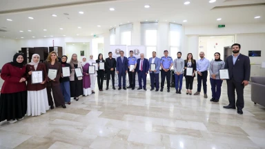 وزير الشباب يلتقي الفائزين بجائزة الحسين بن عبدالله الثاني للعمل التطوعي