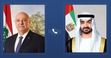 الرئيس الإماراتي ونظيره اللبناني يبحثان هاتفياً التعاون المشترك والتطورات الإقليمية