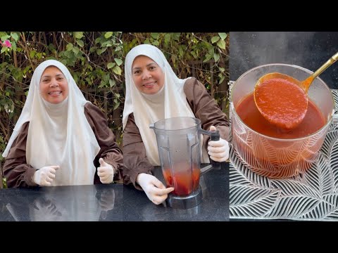 بديل الطماطم وعصير الطماطم لاي اكله فكره عبقريه حصريه اقتصاديه 😍