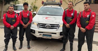 الهلال الأحمر المصرى يعلن درجة الاستعداد لمواجهة تقلبات الطقس