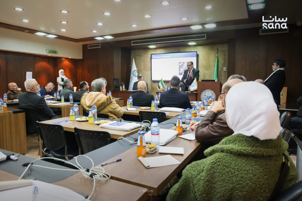 نقابة المهندسين في سوريا وجمعية مهندسي البترول العالمية تناقشان تعزيز التعاون المهني