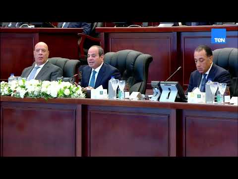السيسي: مهم قوي واحنا بندير اي ازمه ان يكون البعد القانوني موجود عندنا عشان ما يبقاش في تجاوز