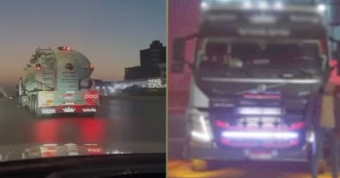 سقوط سائق نقل تسبب في حادث مروع.. برر هروبه بخوفه من الأهالي