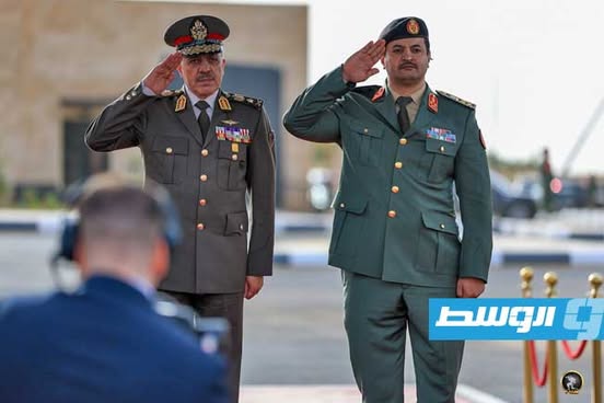 رئيس أركان حرب القوات المسلحة المصرية يصل بنغازي