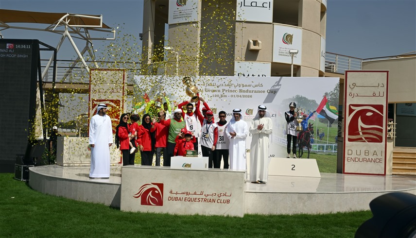 البستكي بطلاً لكأس ولي عهد دبي للقدرة